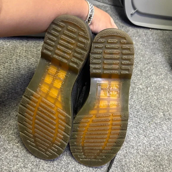 Dr. Martens Black Combat Boots - Picture 4 of 4